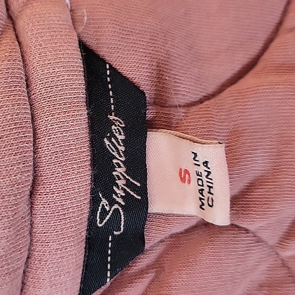 Dusty Pink Cozy Quilted Jacket - Picture 8 of 10